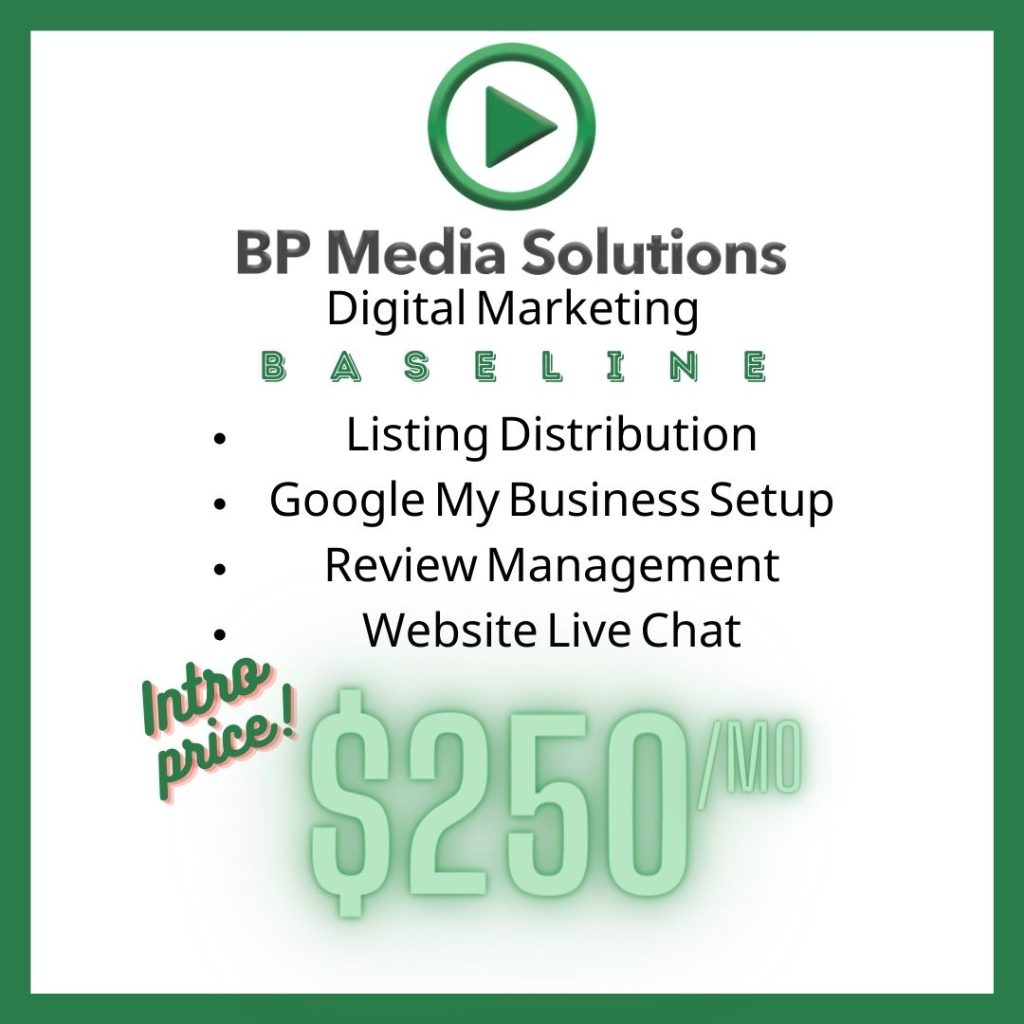 BP Media Digital Marketing Baseline